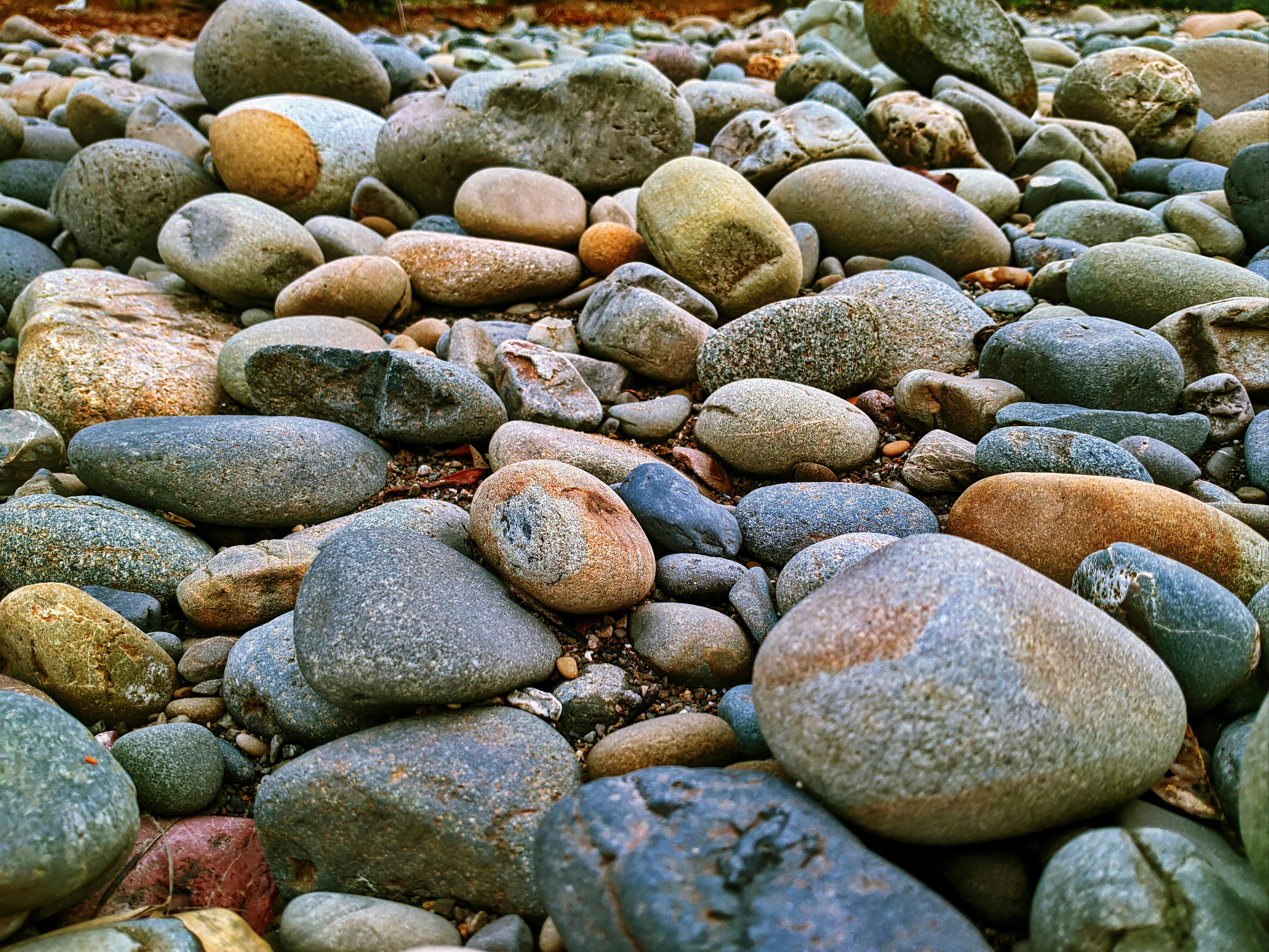 Rocks by the water